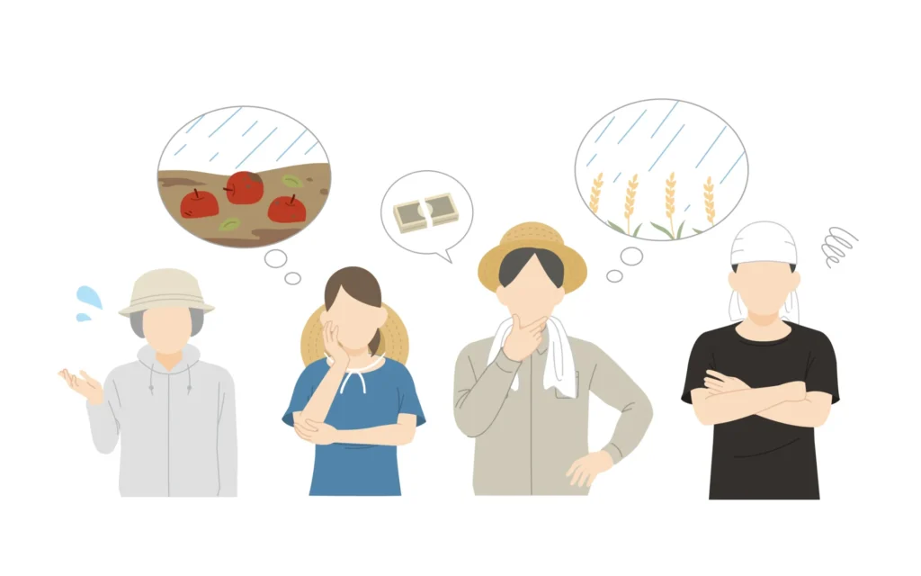 天候で作付け計画が崩れたときの経営の立て直し方